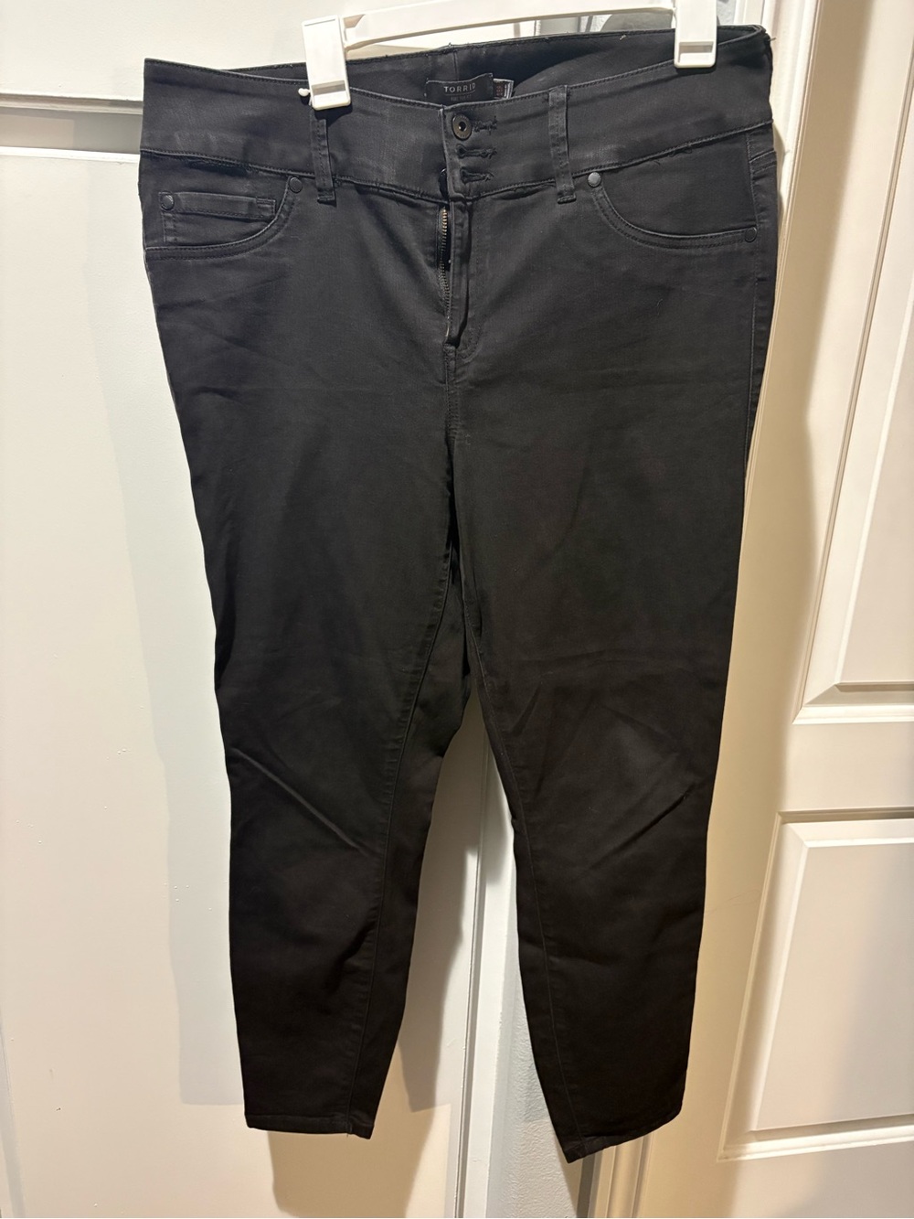 torrid Black Skinny High-Rise Jeans